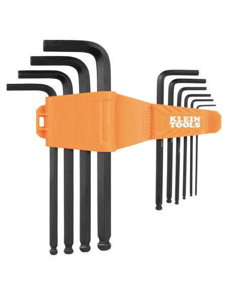 Juego de Llaves Hexagonales Métricas Klein Tools BLS10M 10 Piezas