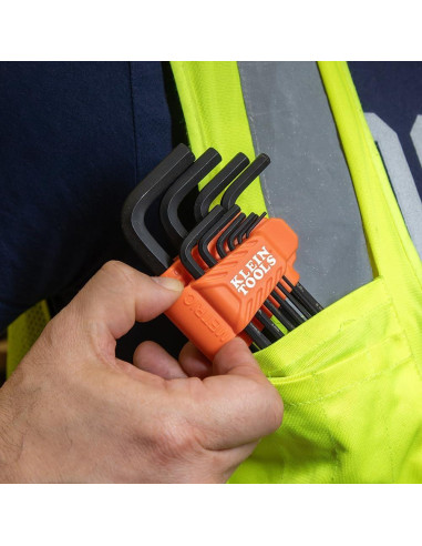 Juego de Llaves Hexagonales Métricas Klein Tools BLS10M 10 Piezas
