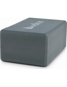 Bloque de Yoga WellRox EVA Antideslizante 10x15x23cm Gris 2