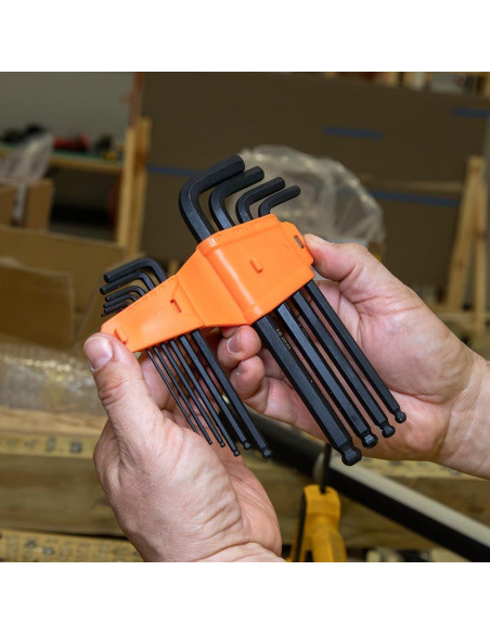 Juego de Llaves Hexagonales Métricas Klein Tools BLS10M 10 Piezas