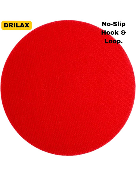 Almohadilla de Respaldo Drilax 15.24 cm con Gancho y Bucle