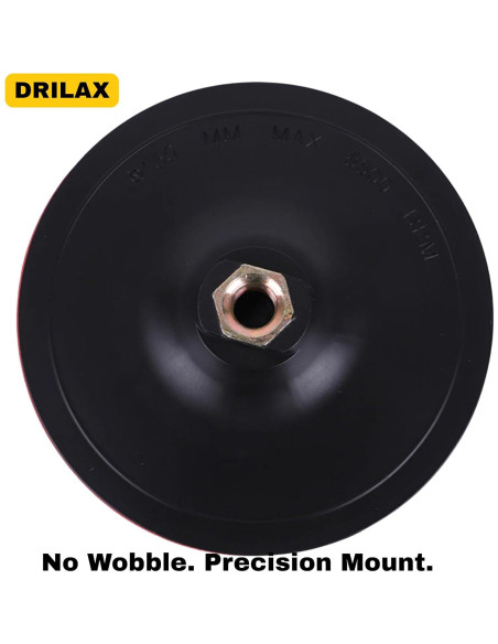 Almohadilla de Respaldo Drilax 15.24 cm con Gancho y Bucle