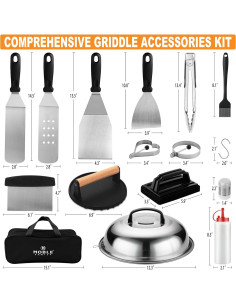 Kit de Accesorios para Plancha 27 Piezas N Noble Family 2