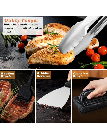 Kit de Accesorios para Plancha 27 Piezas N Noble Family