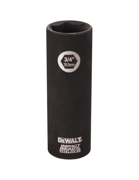 Socket Profundo 3/4" Dewalt DW22902 para Impacto 1/2" Socket Profundo 3/4" Dewalt DW22902 para Impacto 1/2"