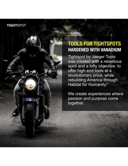 Juego de 70 Piezas de Enchufes de Impacto TIGHTSPOT 1/2" Drive