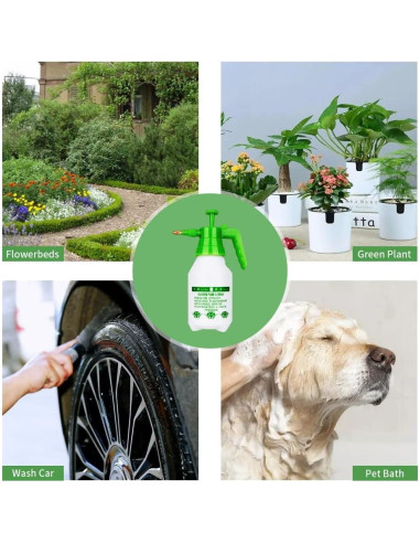 Pulverizador de Jardín Munyonyo PH-1.5L 1.89L Verde Ajustable