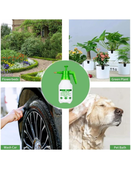 Pulverizador de Jardín Munyonyo PH-1.5L 1.89L Verde Ajustable