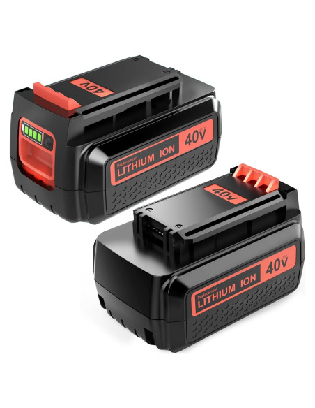 Batería de Reemplazo 3600mAh Black and Decker 40V Amarillo