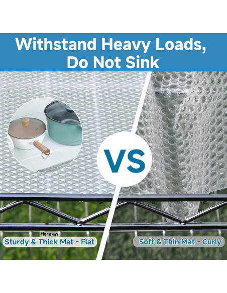 Forro de estantería Hersvin 30.5 cm x 610 cm EVA antideslizante