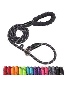Correa para Perros Betmaypet Slip Lead 1,27 cm 1,5 m Negra
