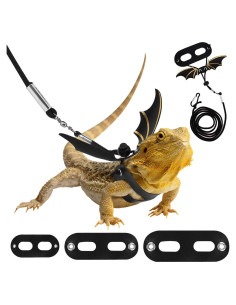 Arnés y Correa Ajustable Pawaboo para Dragón Barbudo - 3 Tamaños