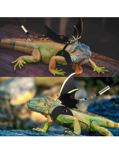 Arnés y Correa Ajustable Pawaboo para Dragón Barbudo - 3 Tamaños 2