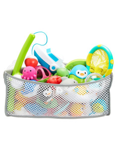 Organizador de Juguetes de Baño Munchkin 'n Seco Gris