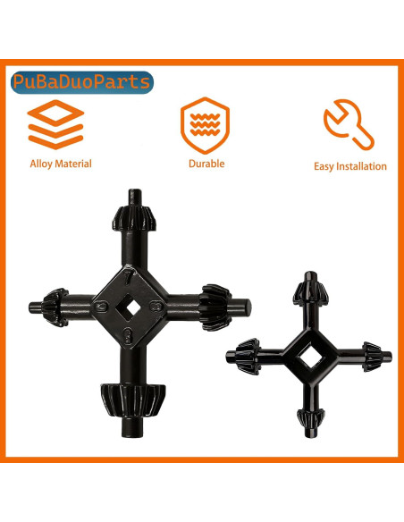 Juego de Llaves de Mandril 4-en-1 JuYangDa, 8 Tamaños