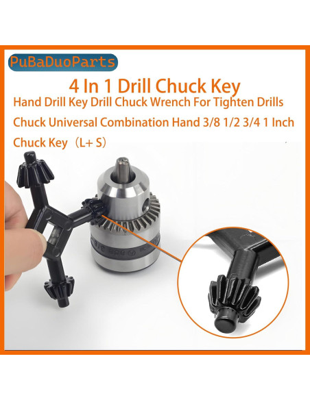 Juego de Llaves de Mandril 4-en-1 JuYangDa, 8 Tamaños