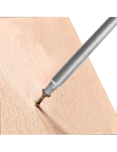 10 Puntas de Destornillador Cuadradas Magnéticas Eyech 150mm