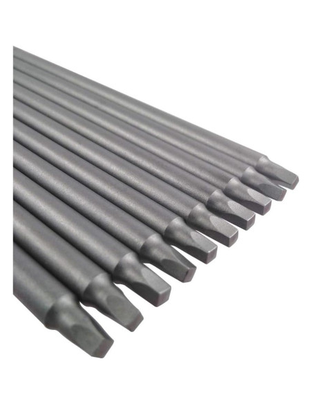 Juego de Puntas Cuadradas Wolfride 10 Piezas SQ2 150mm