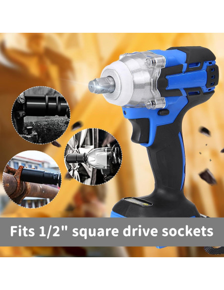 Adaptador de enchufe cuadrado Lrcipru 7/16 a 1/2, 2"