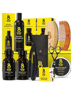 Kit de Barba The Beard Club - Cuidado y Aseo Completo