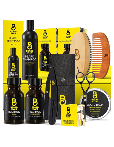 Kit de Barba The Beard Club - Cuidado y Aseo Completo