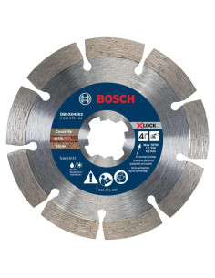 Cuchilla de Diamante Segmentada Bosch X-Lock 4.5" Premium
