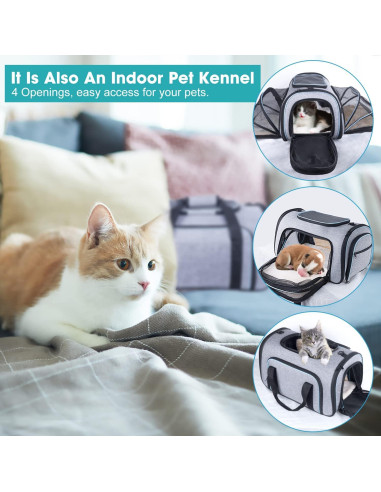 Transportín Expandible Siivton 4 Vías para Mascotas