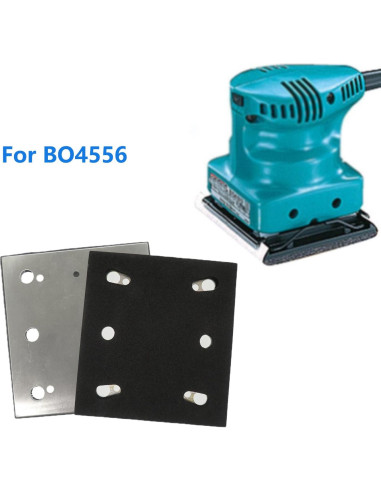 Almohadilla Cuadrada de Reemplazo HDongany para Lijadora BO4556