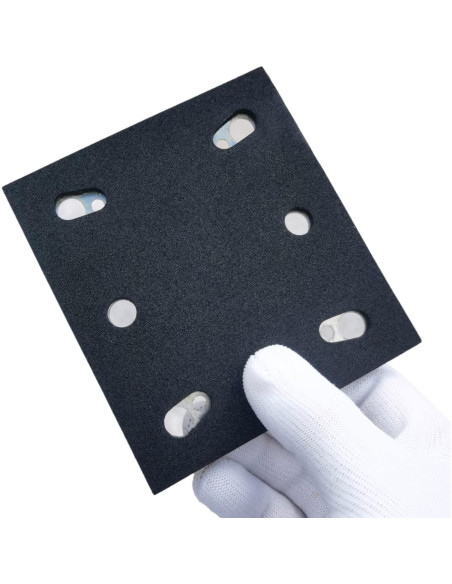 Almohadilla Cuadrada de Reemplazo HDongany para Lijadora BO4556