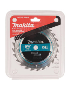 Hoja de sierra circular Makita A-85092 6-1/2" 24T Carburo 2