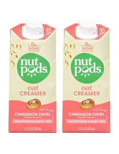 Crema de Avena NUTPODS Sabor Canela 663.6 ml (Paquete de 2)