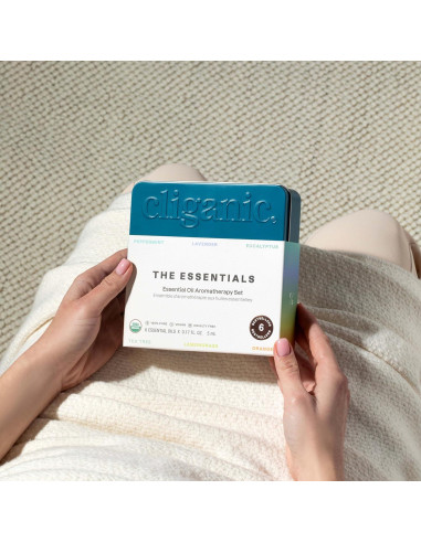 Set de Aceites Esenciales Orgánicos Cliganic - 6 Piezas 100% Puro