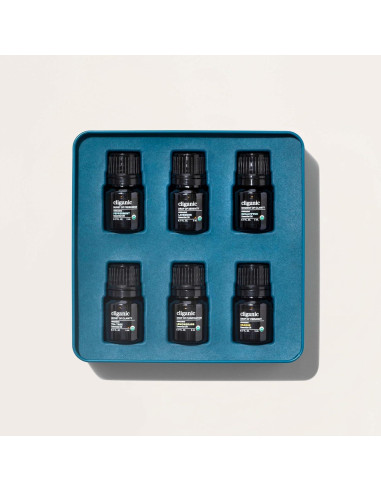 Set de Aceites Esenciales Orgánicos Cliganic - 6 Piezas 100% Puro