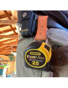 Soporte para Cinta Métrica Tradesman Ods de Cuero Marrón 2