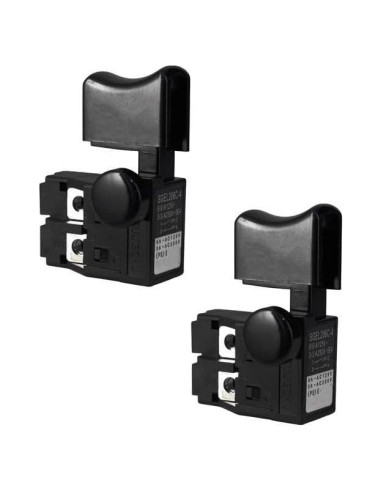 Interruptor 651285-7 para Lijadora Makita GV5010 GV6010 9910 9911 (2-Pack)