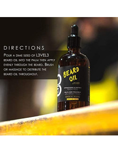 Aceite para Barba L3VEL3 Nivel 3 - Crecimiento y Suavidad 2