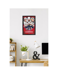 Póster Enmarcado NHL Florida Panthers 2025 Campeones 56.9x37.3cm 2