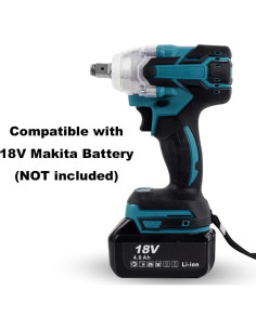 Llave de Impacto Eléctrica Mefape 18V 2200RPM 320Nm 2