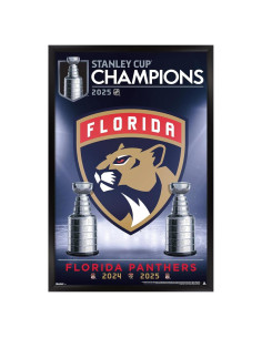 Póster Enmarcado NHL Florida Panthers 2025 Stanley Cup 86.36x56.83cm