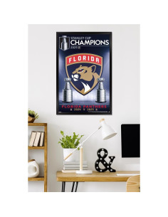 Póster Enmarcado NHL Florida Panthers 2025 Stanley Cup 86.36x56.83cm 2