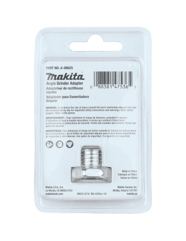Adaptador de Esmerilado Makita A-98625 M10 x 1.50