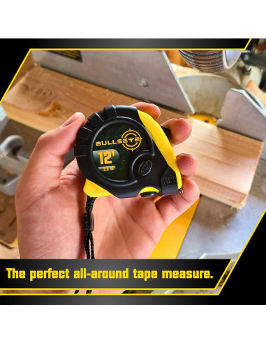 Cinta Métrica Retráctil Bullseye 3-Pack Amarillo 3m