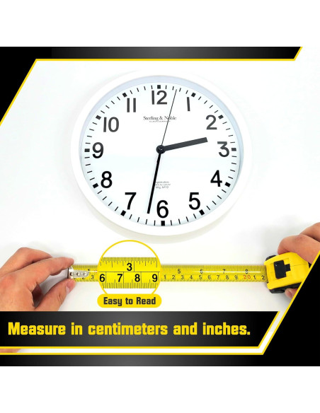 Cinta Métrica Retráctil Bullseye 3-Pack Amarillo 3m