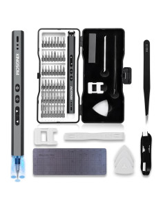 Destornillador Eléctrico KINGSOM KS-ES55 Mini 55-en-1 con Luz LED