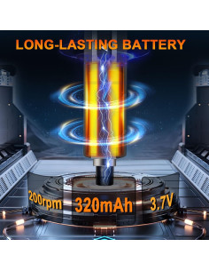 Destornillador Eléctrico KINGSOM KS-ES55 Mini 55-en-1 con Luz LED 2