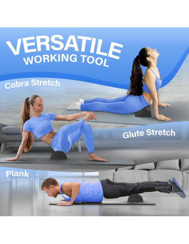 Rodillo de Espuma Mediana Firme Yes4All 30.48 cm para Masaje