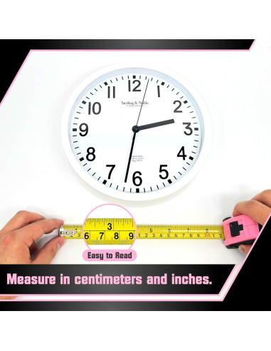 Cinta Métrica Bullseye 4.88 Metros Rosa Retráctil Premium