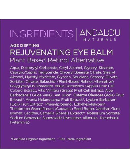 Andalou Naturals Contorno de Ojos Antienvejecimiento 4.45cm