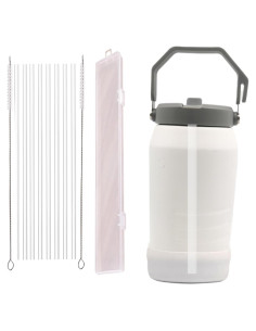 8 Pajitas Reutilizables Klizdum para Tumbler Stanley 40oz