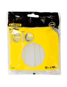 Barra de Pegamento Doble Temperatura Stanley 12mm x 101mm Paquete 24